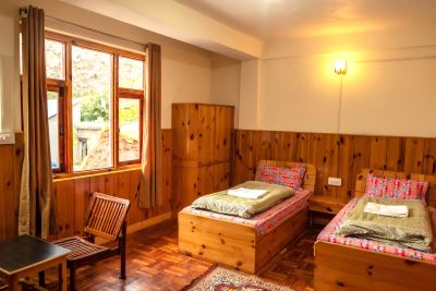 twin bed room - Hotel Yak Jispa